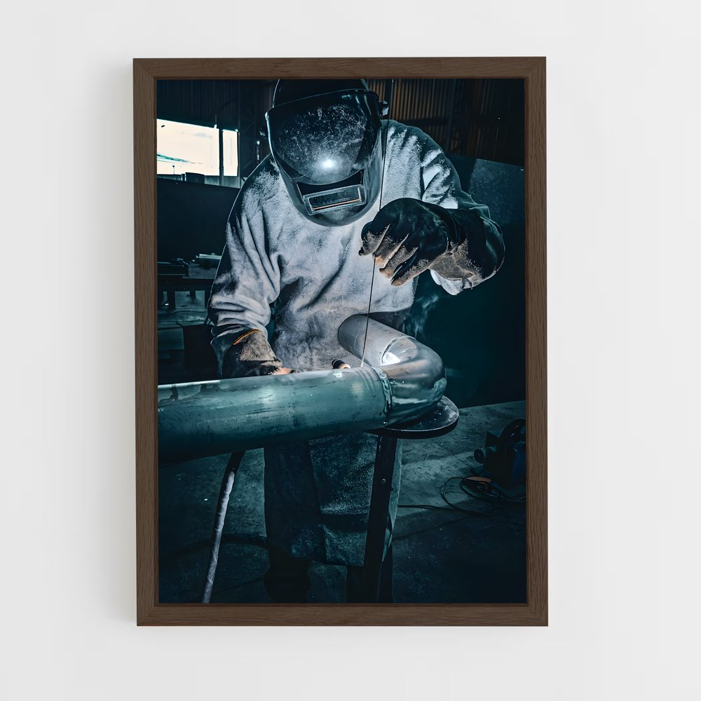 ap-welder-10 cadre Bois foncé