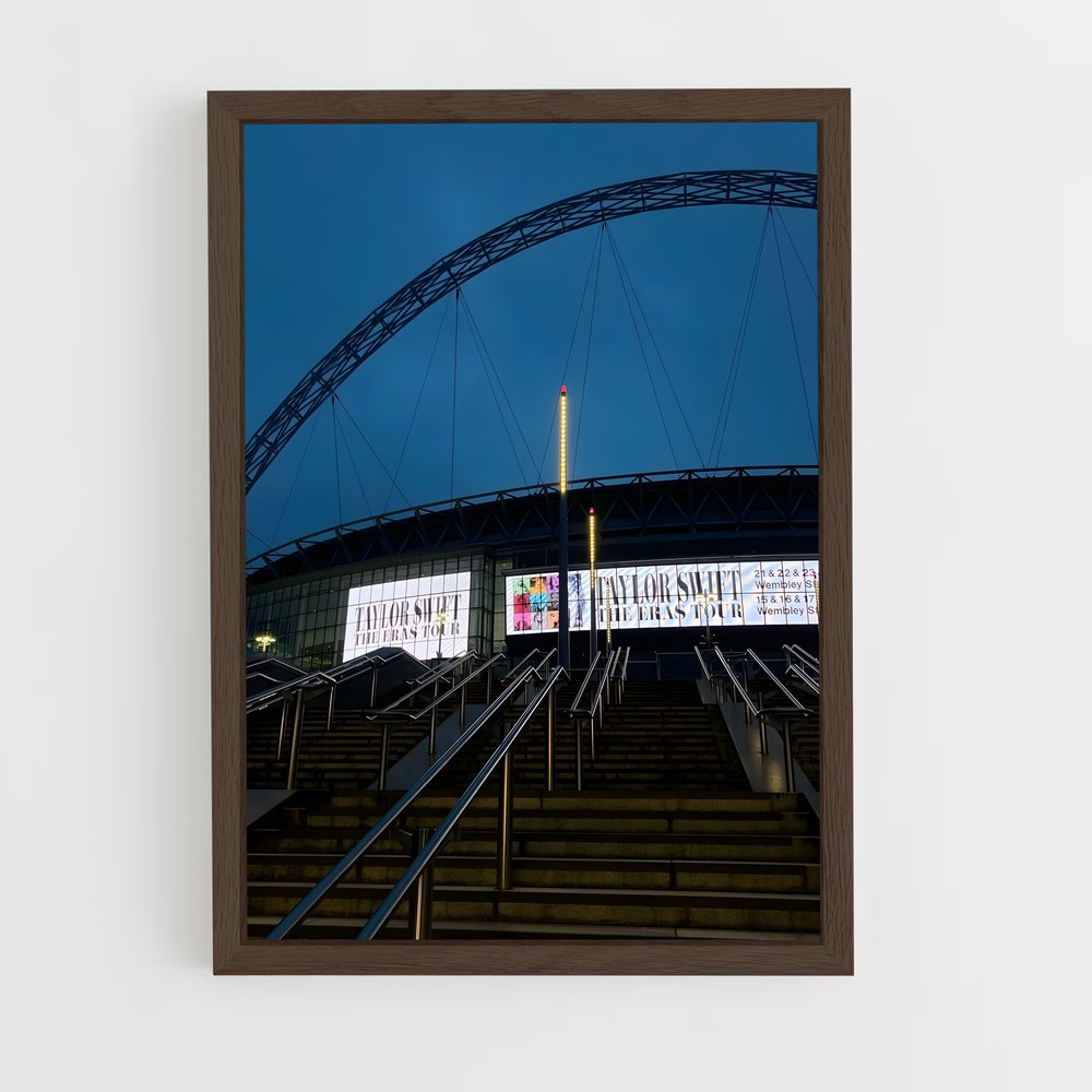 ap-wembley stadium-3 cadre Bois foncé