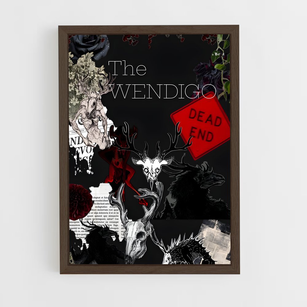 ap-wendigo-1 cadre Bois foncé