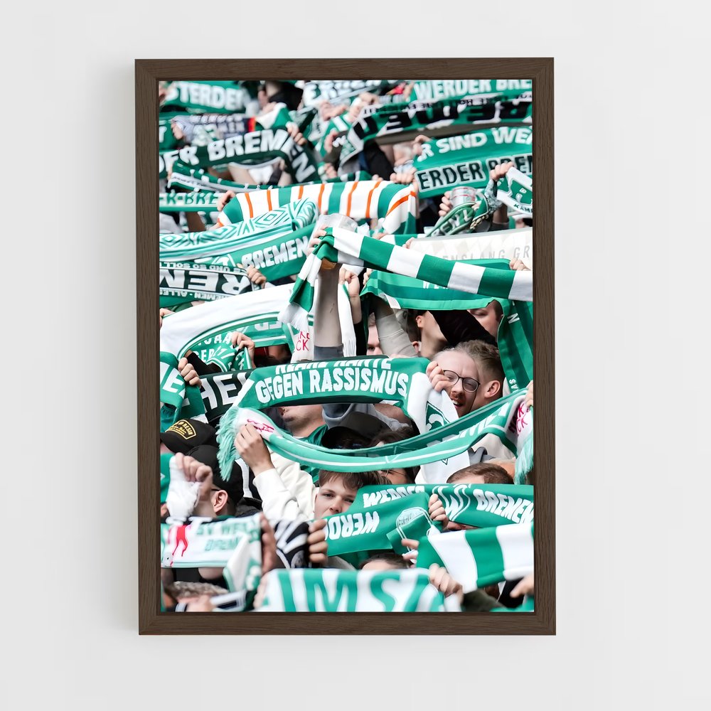 ap-werder bremen-2 cadre Bois foncé