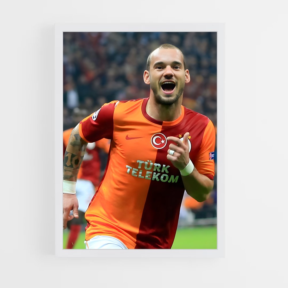 ap-wesley sneijder-2 cadre Blanc