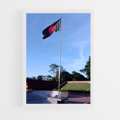 ap-west bengal flag-3 cadre Blanc