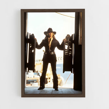ap-western movie-1 cadre Bois foncé