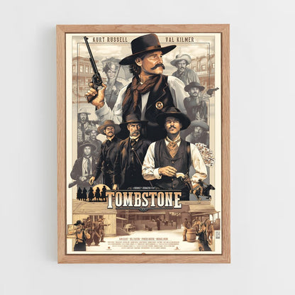 ap-western movie-2 cadre Bois clair
