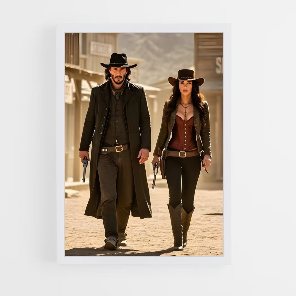 ap-western movie-7 cadre Blanc