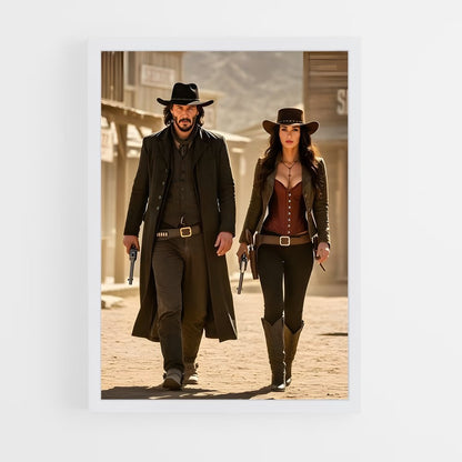 ap-western movie-7 cadre Blanc
