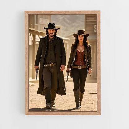 ap-western movie-7 cadre Bois clair