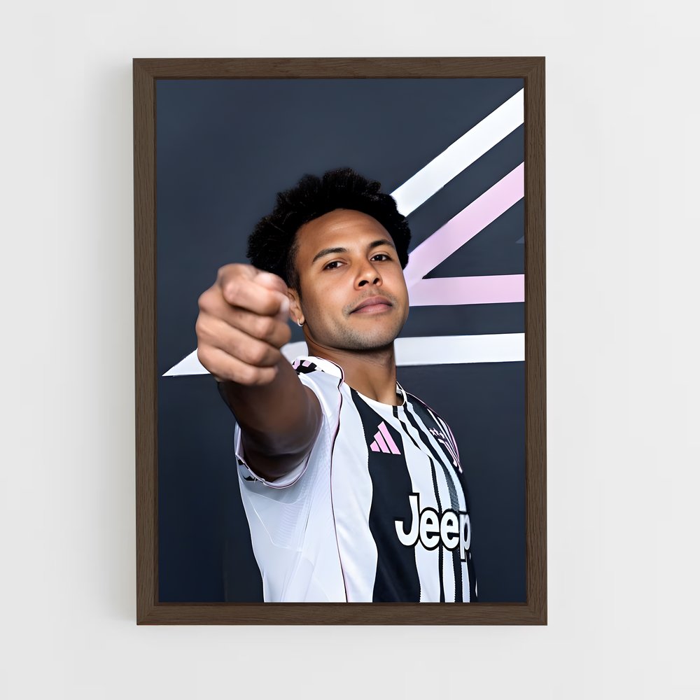 ap-weston mckennie-2 cadre Bois foncé