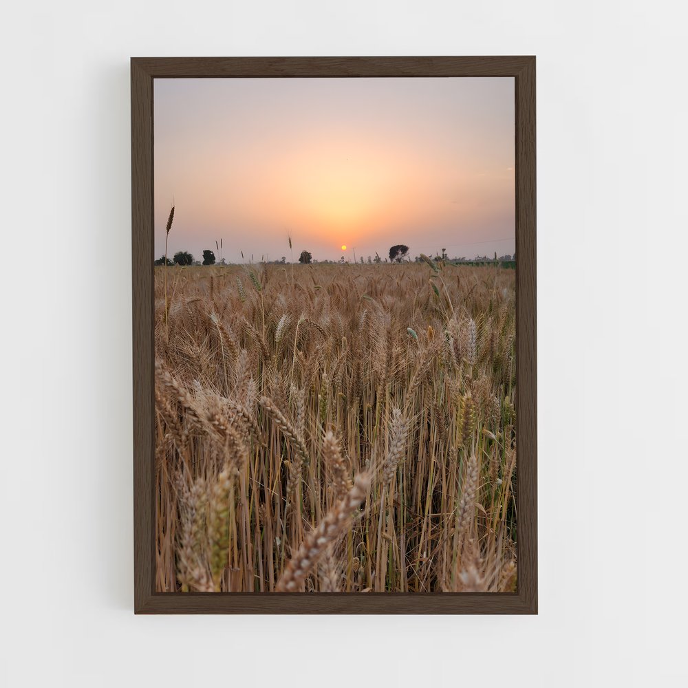 ap-wheat-1 cadre Bois foncé