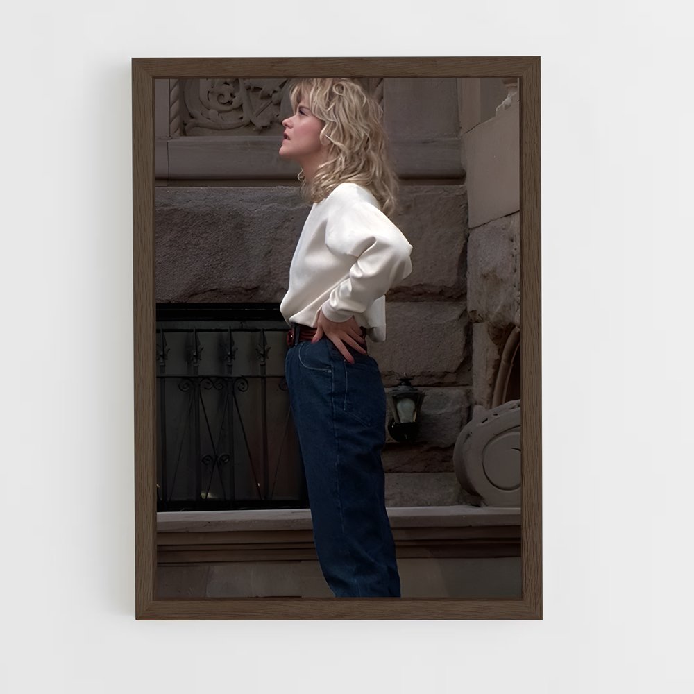 ap-when harry met sally-6 cadre Bois foncé