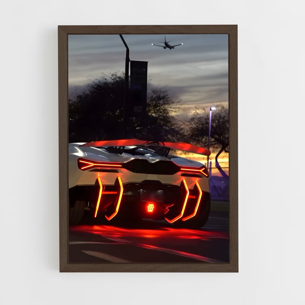 ap-when lambo-6 cadre Bois foncé
