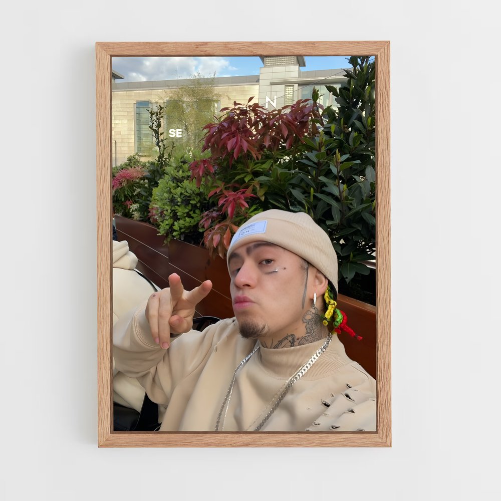 ap-whindersson nunes-4 cadre Bois clair