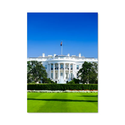 Poster Maison Blanche