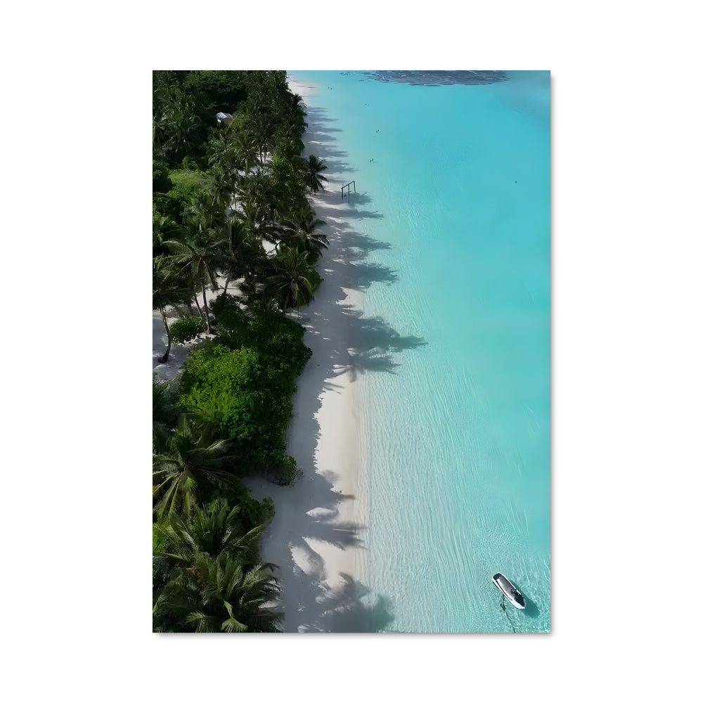 Poster White sand beach 94505