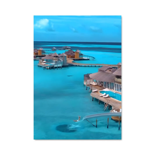 Poster Paradis Encadré