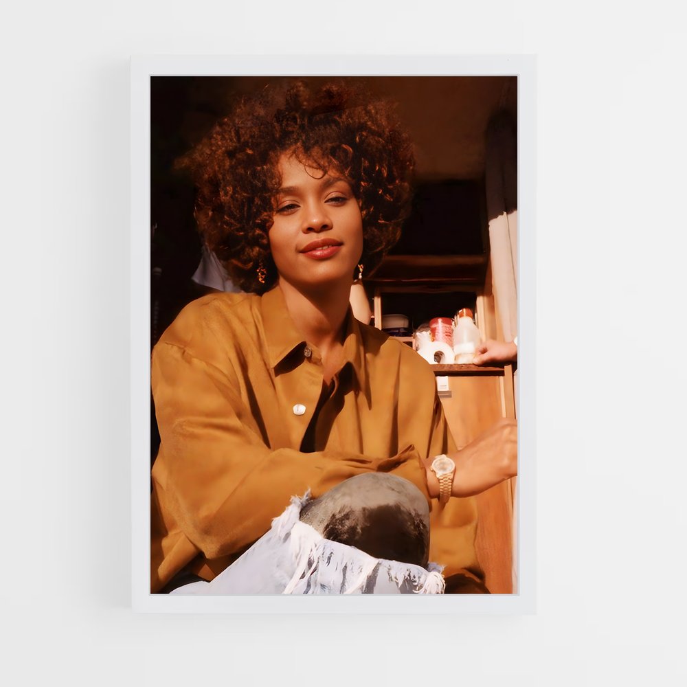 ap-whitney houston-2 cadre Blanc
