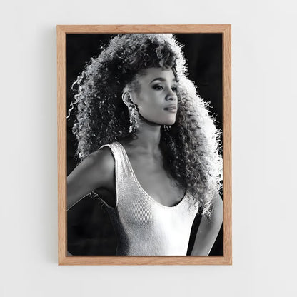 ap-whitney houston-6 cadre Bois clair