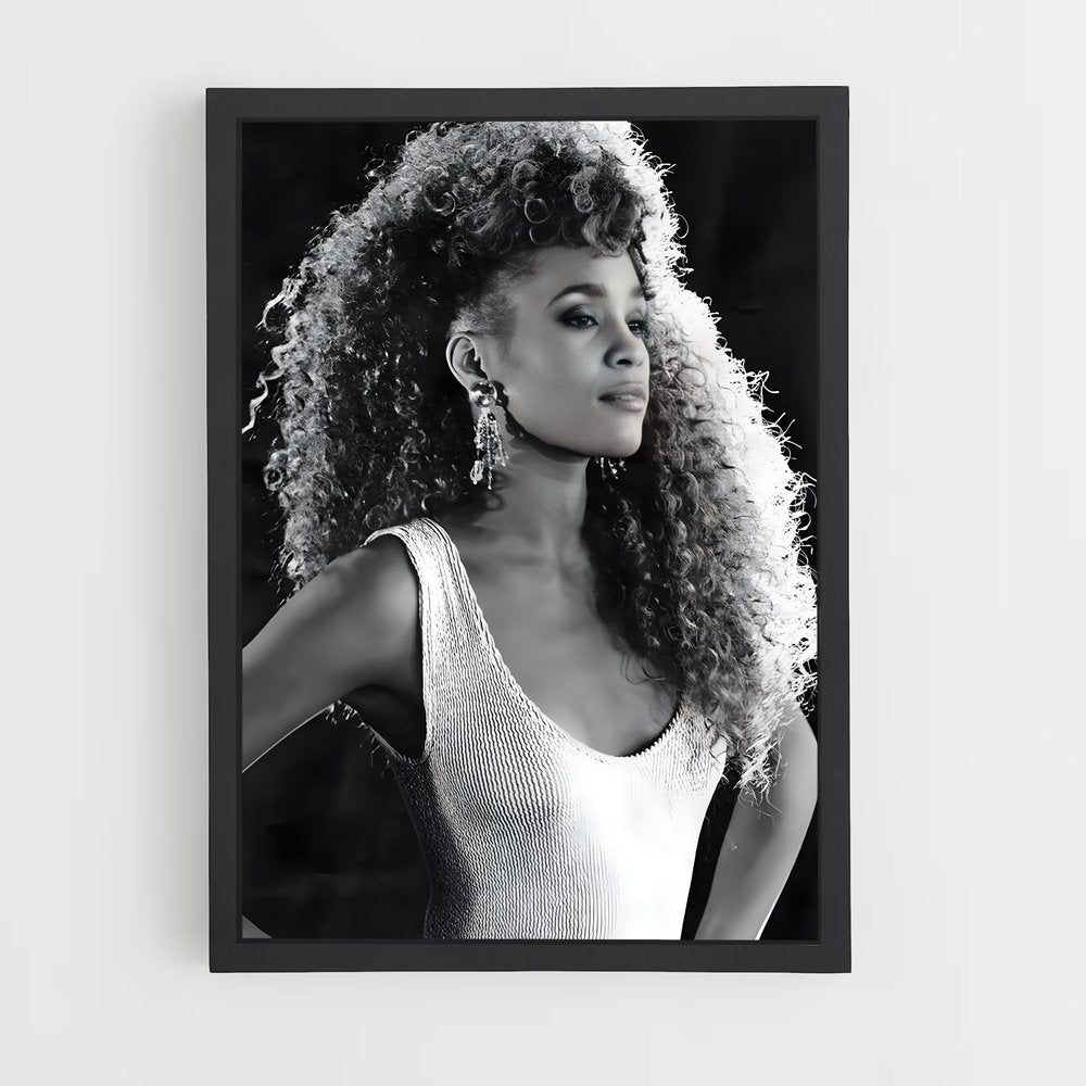 ap-whitney houston-6 cadre Noir