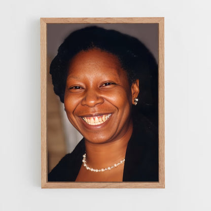 ap-whoopi goldberg-9 cadre Bois clair
