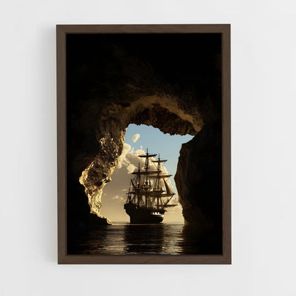 ap-whydah-1 cadre Bois foncé
