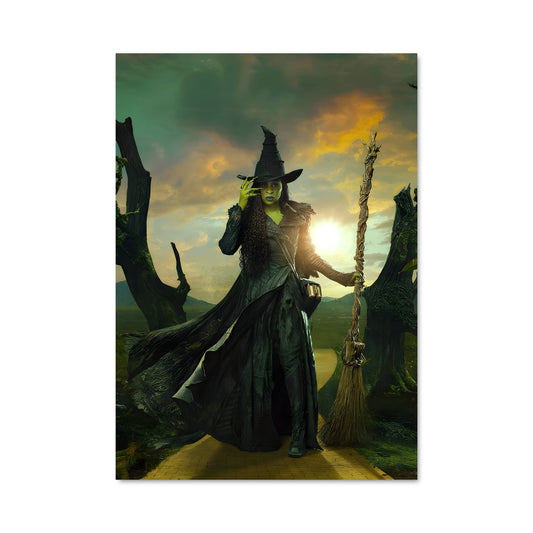 Poster Sorcière en Voyage