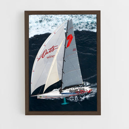 ap-wild oats xi-1 cadre Bois foncé