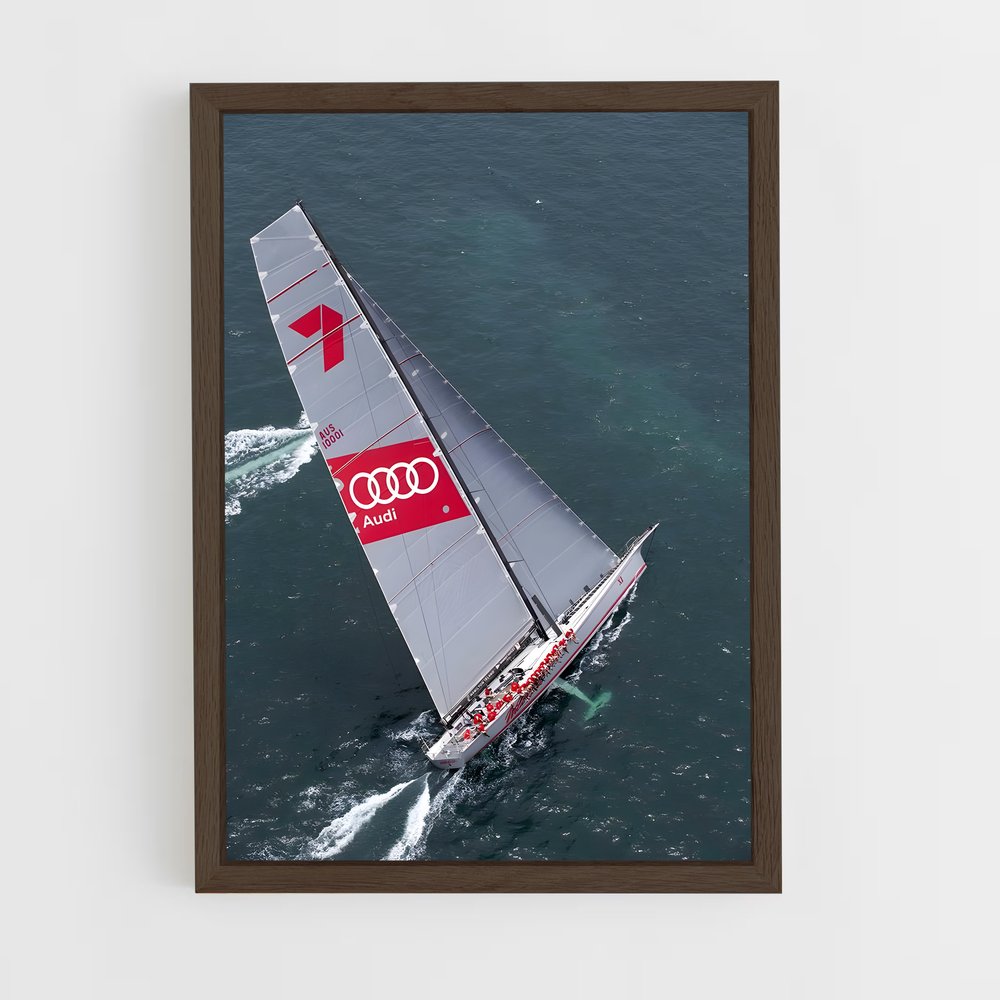 ap-wild oats xi-3 cadre Bois foncé