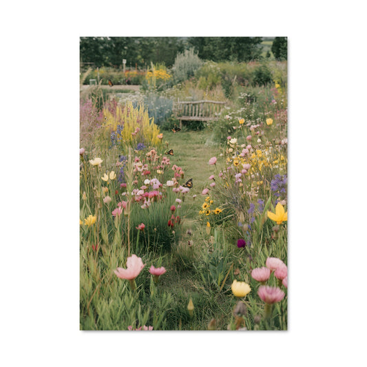 Poster Wildflower field 97393