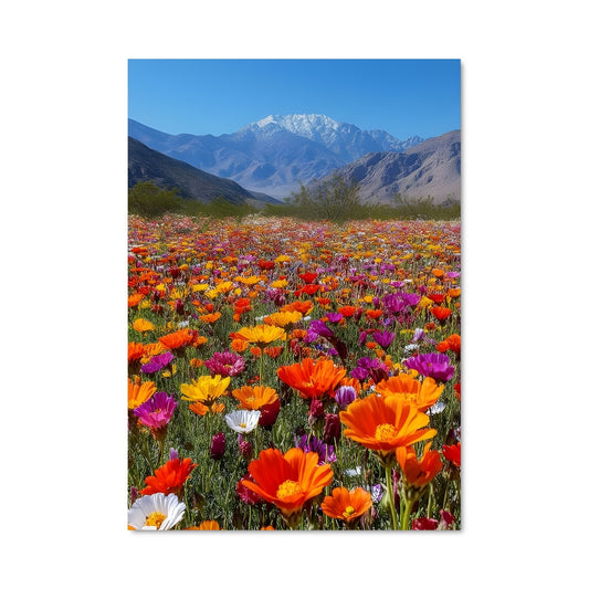 Poster Wildflower field 97425