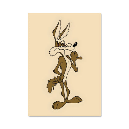 Poster Wile E. Coyote en Folie