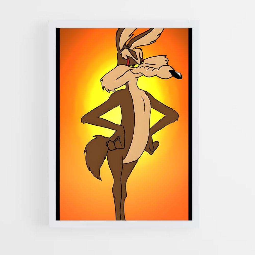 ap-wile e coyote-2 cadre Blanc