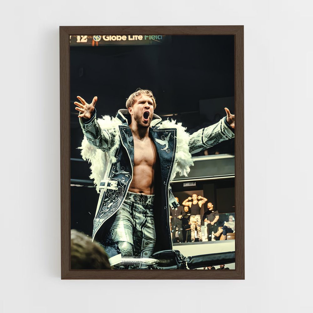ap-will ospreay-2 cadre Bois foncé