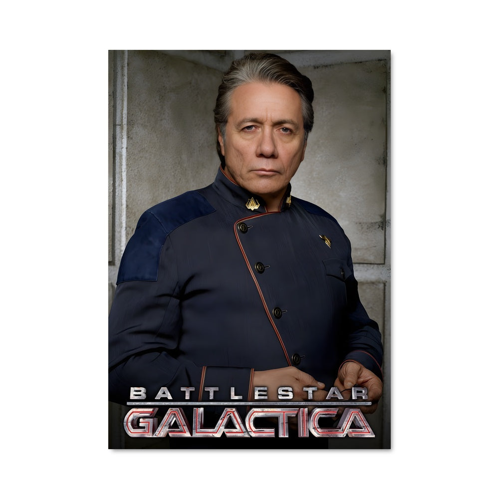 Poster Battlestar Adama