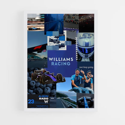 ap-williams f1 team-2 cadre Blanc