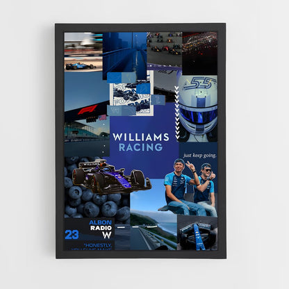 ap-williams f1 team-2 cadre Noir