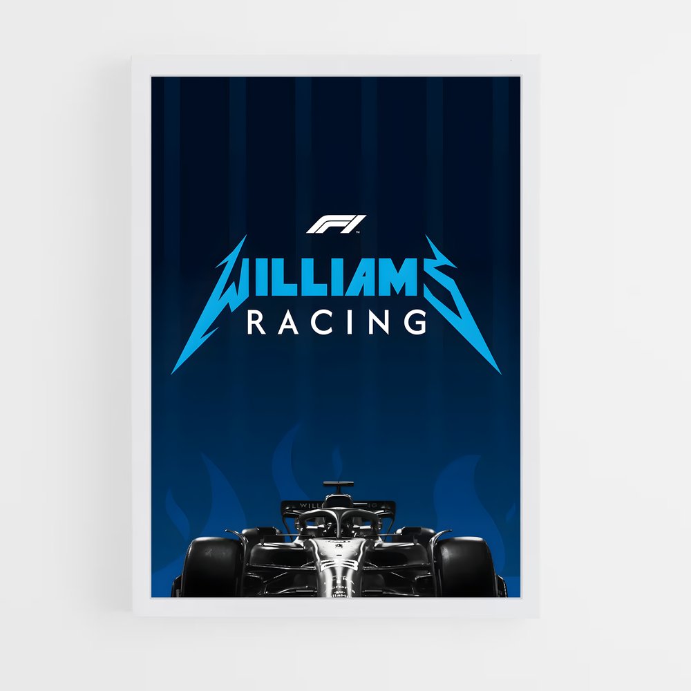 ap-williams f1 team-7 cadre Blanc