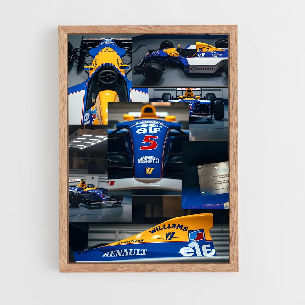 ap-williams fw14b-4 cadre Bois clair