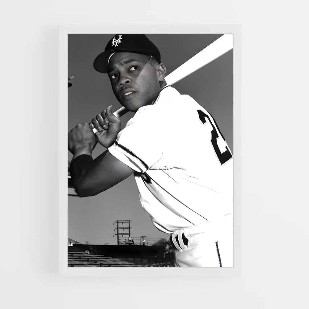 ap-willie mays-1 cadre Blanc