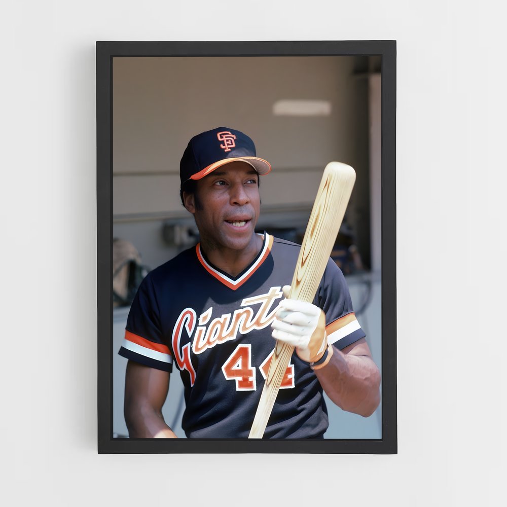 ap-willie mccovey-1 cadre Noir