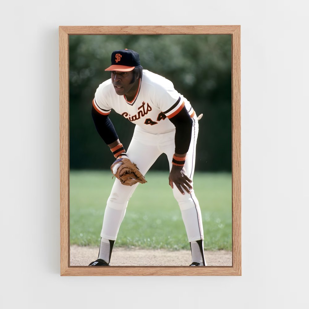ap-willie mccovey-2 cadre Bois clair