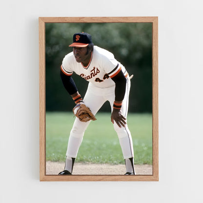 ap-willie mccovey-2 cadre Bois clair