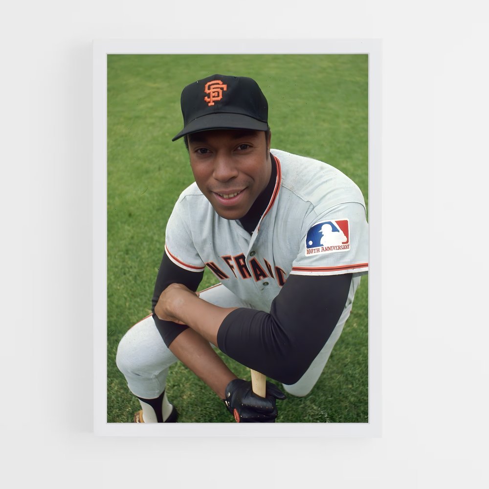 ap-willie mccovey-3 cadre Blanc