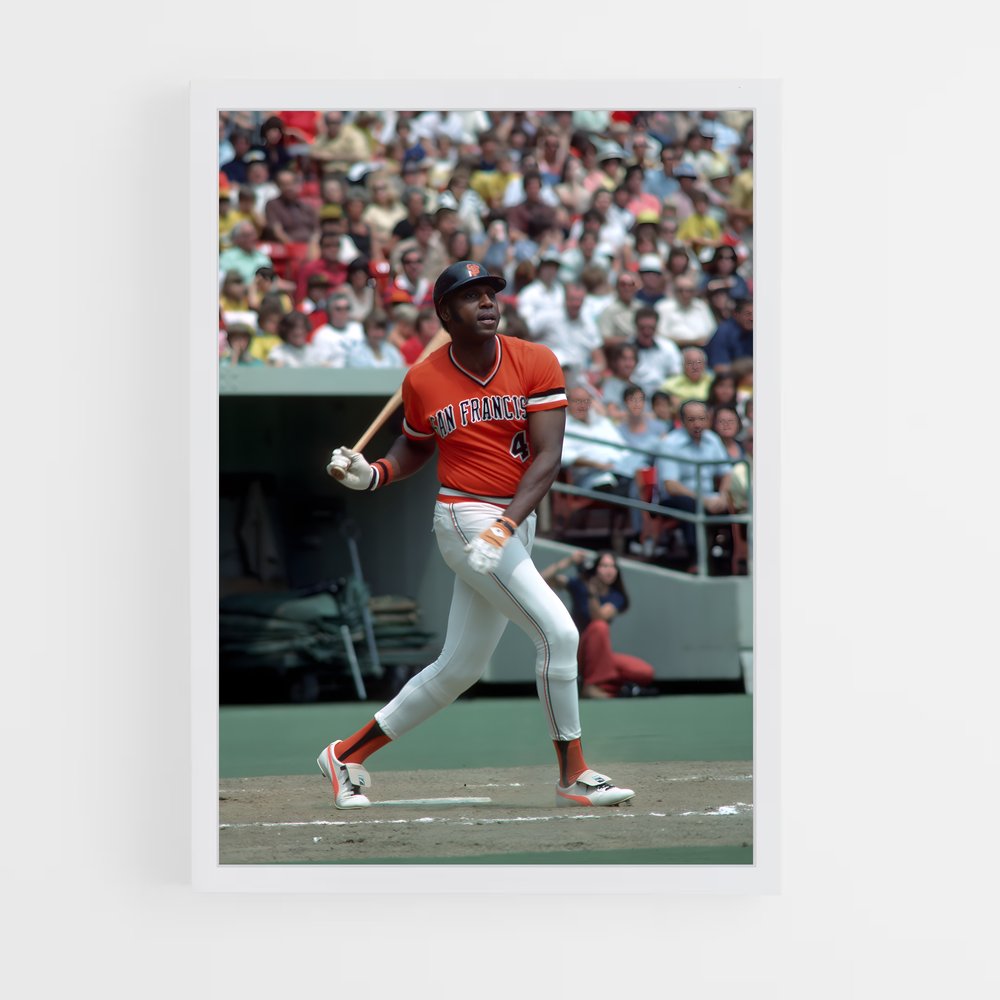 ap-willie mccovey-4 cadre Blanc