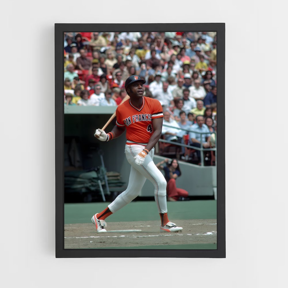 ap-willie mccovey-4 cadre Noir