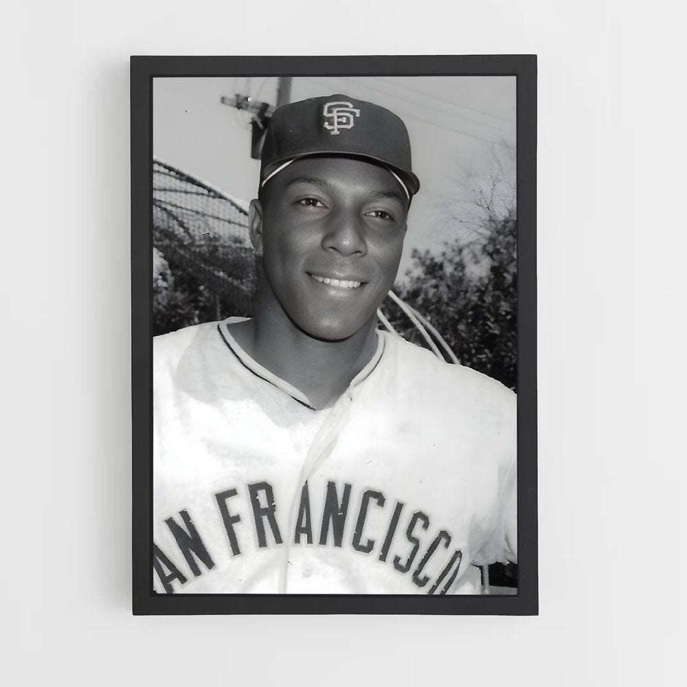 ap-willie mccovey-5 cadre Noir