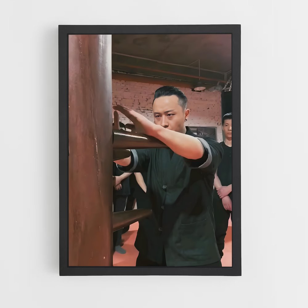 ap-wing chun-3 cadre Noir