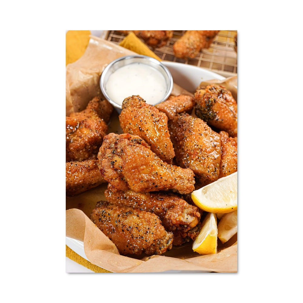 Poster Wings & Zesty