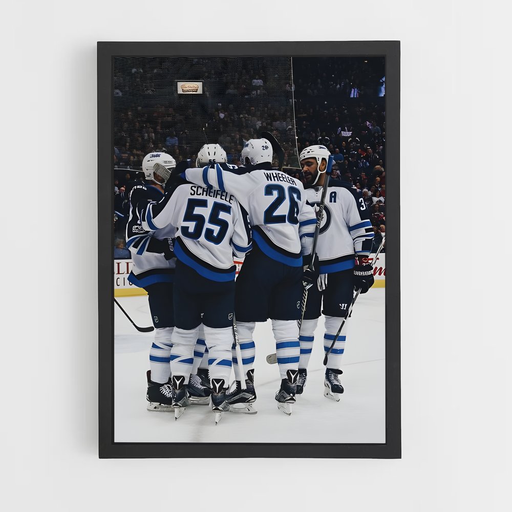 ap-winnipeg jets-13 cadre Noir
