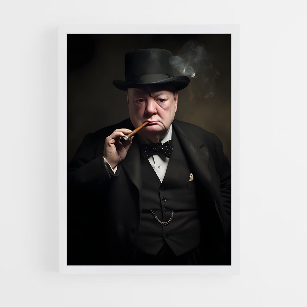 ap-winston churchill-4 cadre Blanc