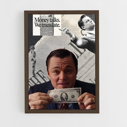 ap-wolf of wall street-2 cadre Bois foncé